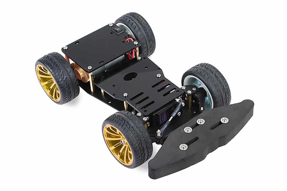 4WD RC Smart Car Chassis mit Servo