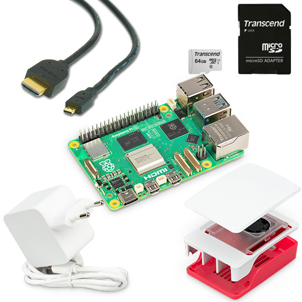 Raspberry Pi 5 Starter Kit - 2GB