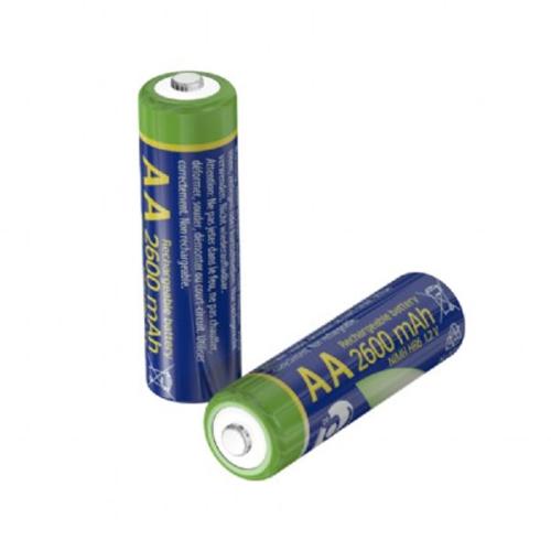 2x AA Rechargeable Battery - 2600 mAh