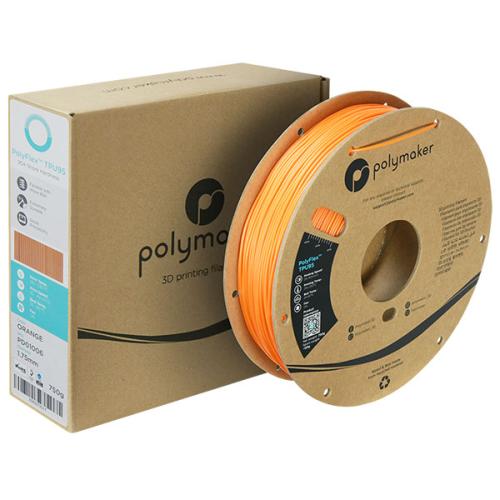 Polymaker Filament - PolyFlex TPU95 Orange - 1.75mm - 0.75KG