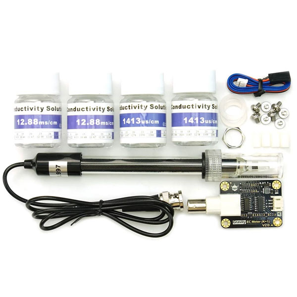 Gravity Lab Grade Analog EC Sensor Kit for Water Quality (K=1)