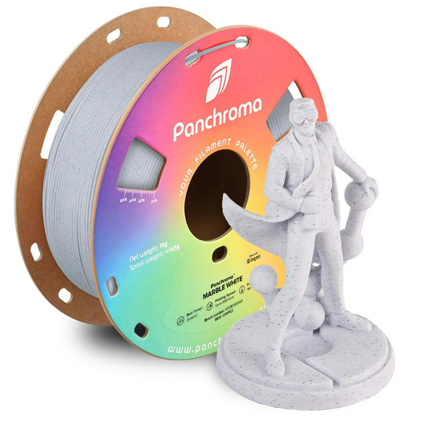 Polymaker - Panchroma™ PLA Marmorweiß - 1,75mm - 1KG