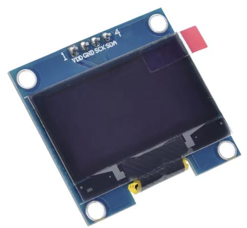4PIN 1.3 OLED module - 128X64 I2C (white on black)