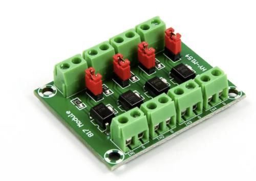 4 Channel Optocoupler Isolation Module