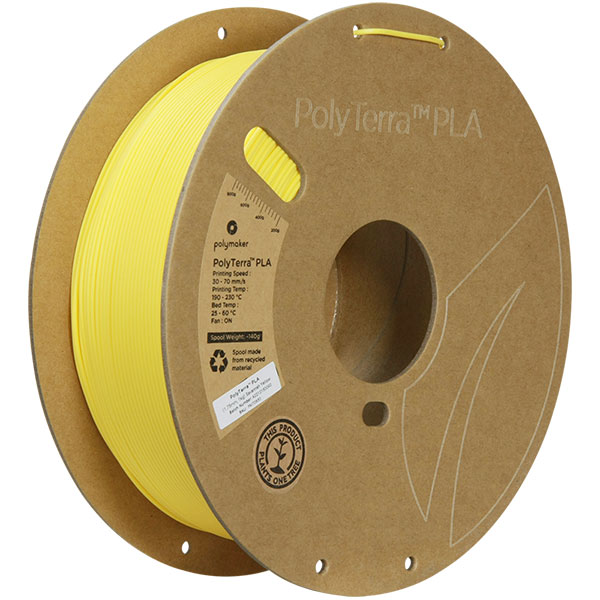 Polymaker – PolyTerra PLA Savannah Yellow – 1,75 mm – 1 kg