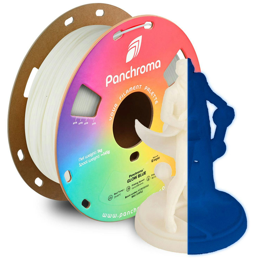 Polymaker - Panchroma™ PLA Glow in the dark Blue - 1,75mm - 1KG