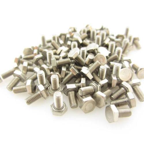 M3, 6mm, hexagon head bolts (100 pieces)