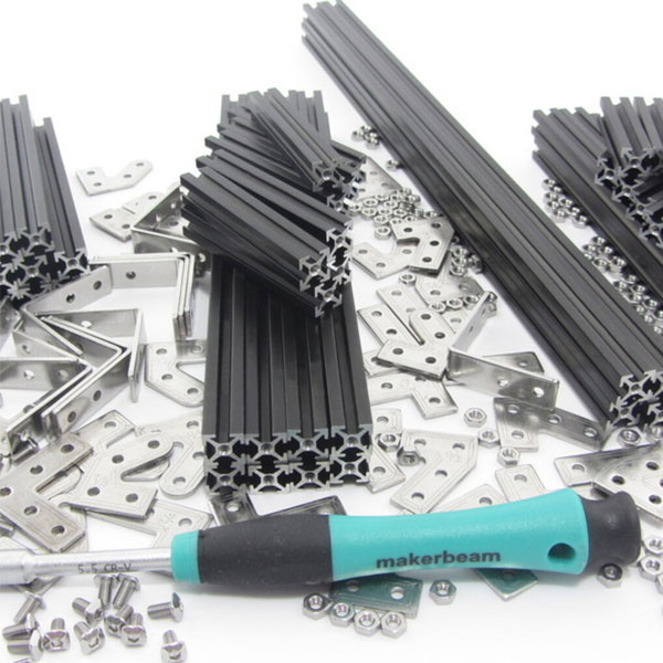 Black Premium MakerBeam Starter Kit