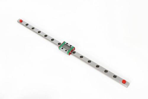 Linear slider rail with carriage - 300mm