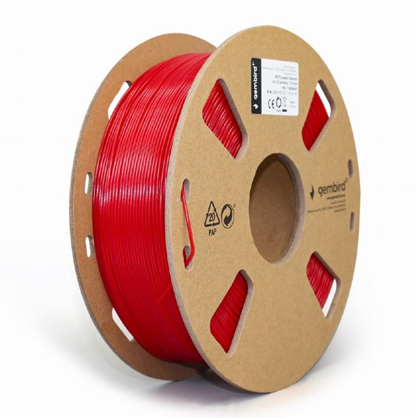 PETG Red 1.75 mm, 1 kg