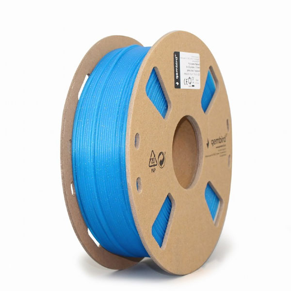 PLA filament Galaxy Blue, 1.75 mm 1 kg.