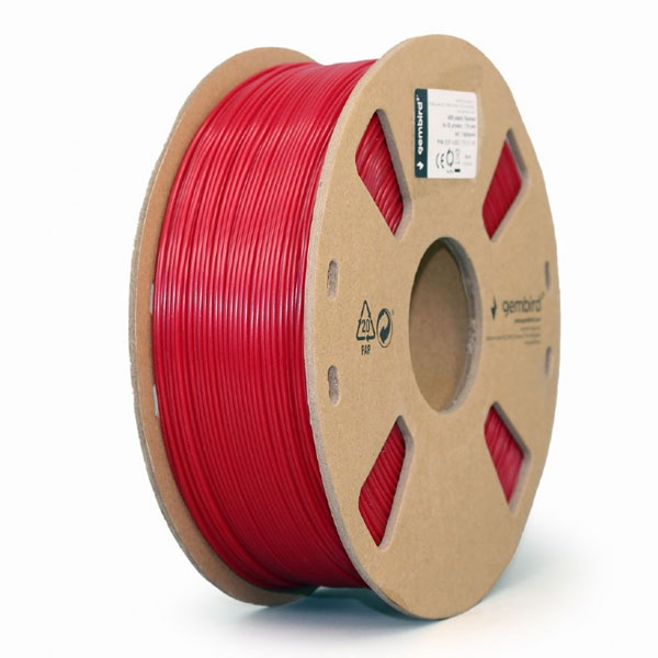 ABS Filament Rood, 1.75 mm, 1 kg