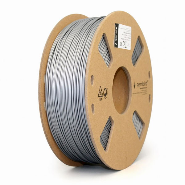 ABS Filament Zilver, 1.75 mm, 1 kg