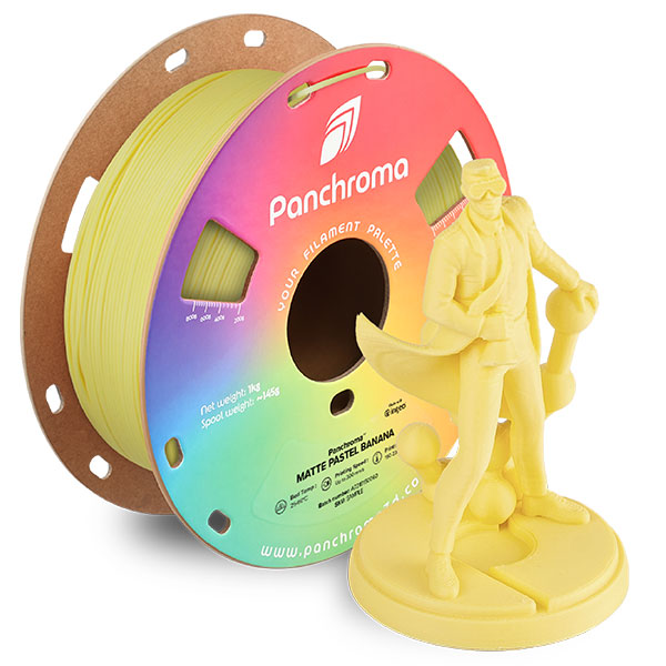 Polymaker - Panchroma™ Matte PLA Pastel Banana - 1,75mm - 1KG