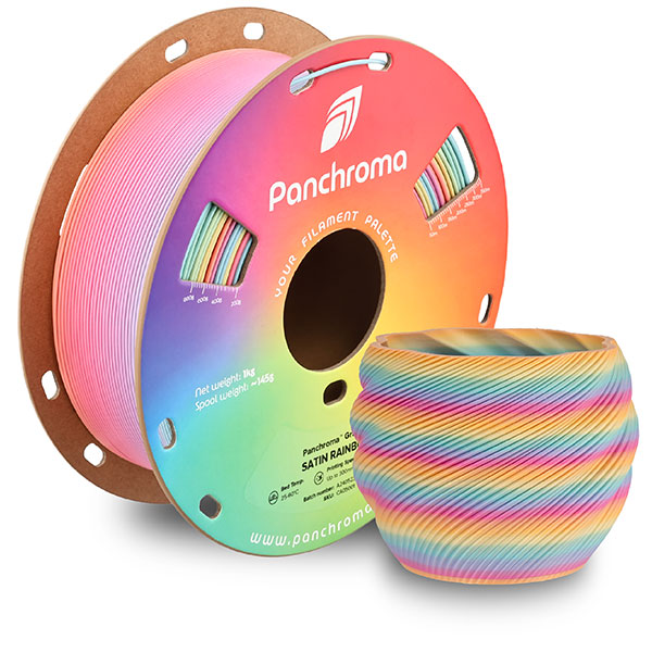 Polymaker - Panchroma™ PLA Farbverlauf Pastell Regenbogen - 1,75 mm - 1 kg