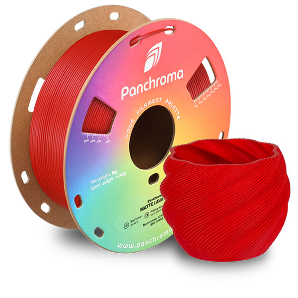 Polymaker - Panchroma™ PLA Basic Lava Red - 1.75mm - 1KG