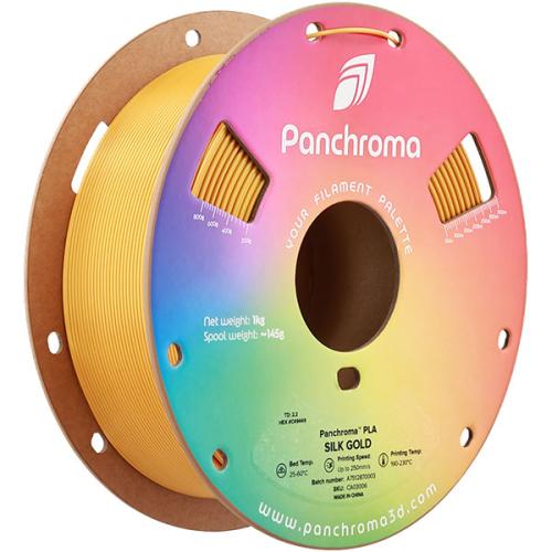 Polymaker - Panchroma™ PLA Basic Silk Gold - 1.75mm - 1KG