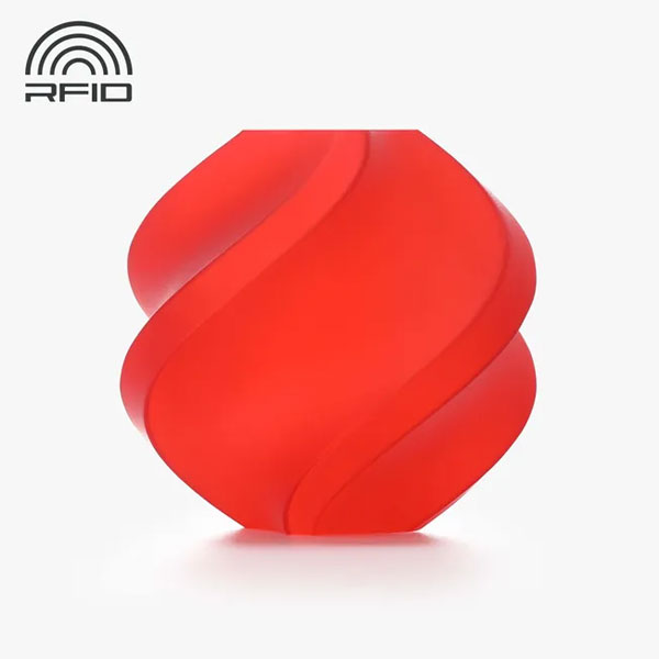 Bamboo Lab PLA Translucent – Red – With Spool – 1KG