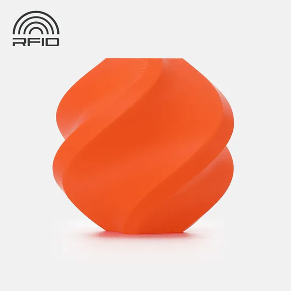 Bamboo Lab PLA Tough+ – Orange – With Spool – 1KG