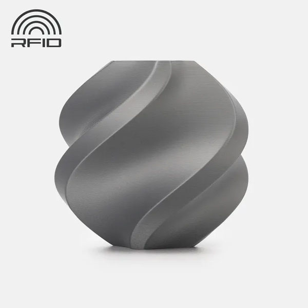 Bamboo Lab PLA Tough+ – Silver – With Spool – 1KG