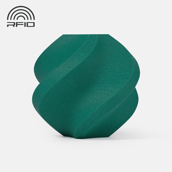 Bambu Lab PETG-CF - Malachite Green - With Spool - 1KG