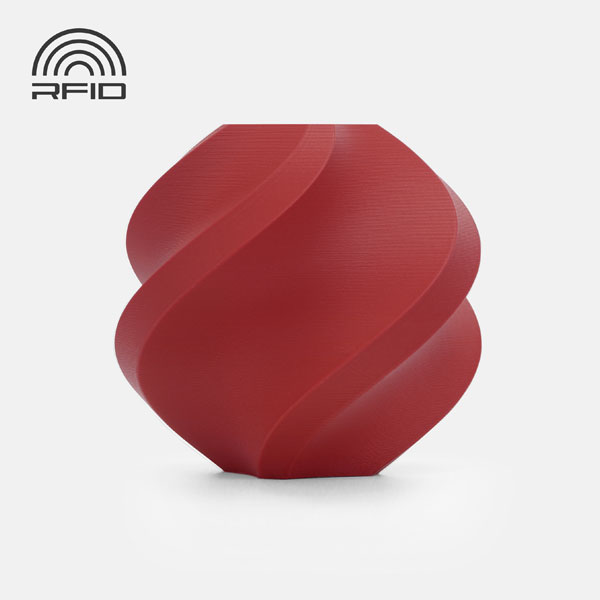 Bambu Lab PLA Mat - Dark Red - Without Spool - 1KG