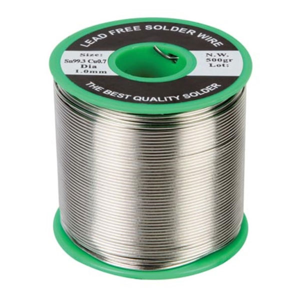 Solder Lead Free Sn99.3% Cu0.7% 1mm 500g Roll
