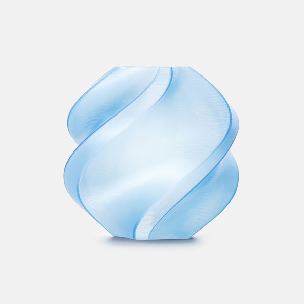 Bambu Lab TPU 90A – Crystal Blue – With Spool – 1KG