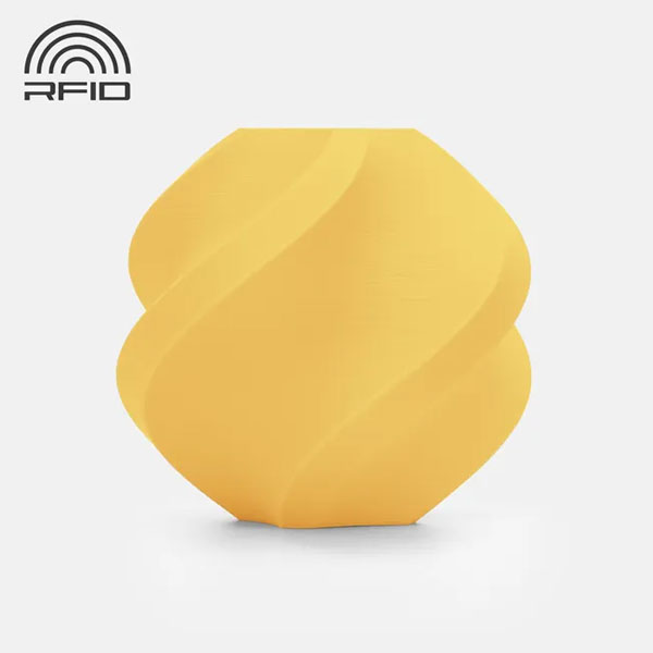 Bambu Lab PLA Mat - Lemon Yellow - Without Coil - 1KG