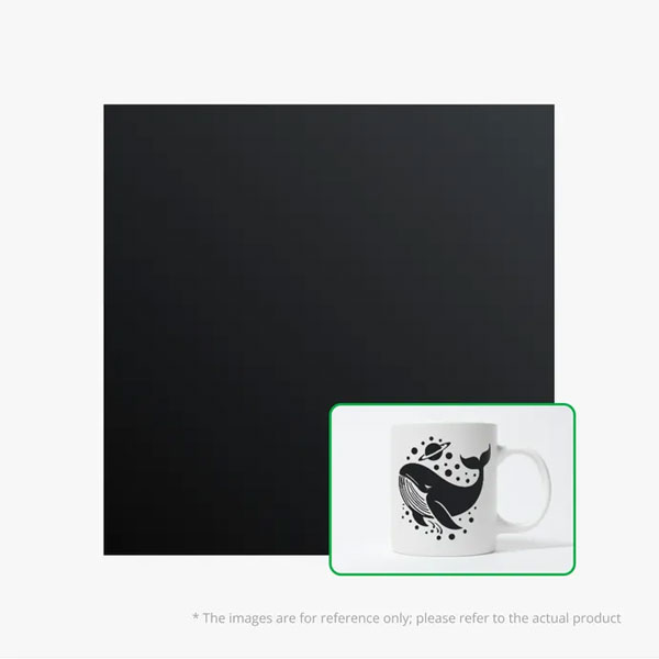 Bambu Lab Removable Vinyl Mat – Black – 300×300 mm – 10 pieces