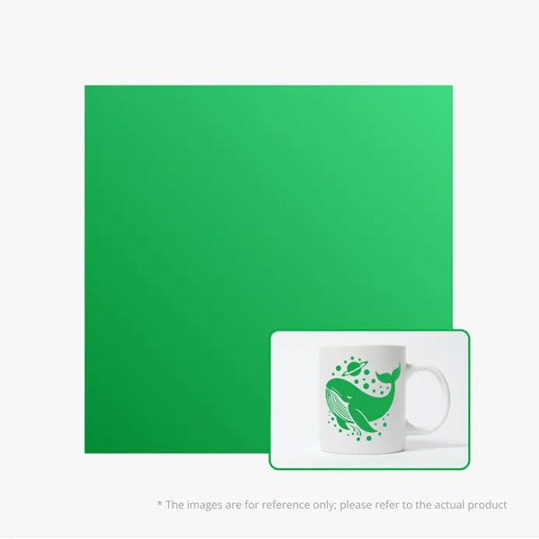 Bambu Lab Removable Vinyl Mat – Green – 300×300 mm – 10 pieces