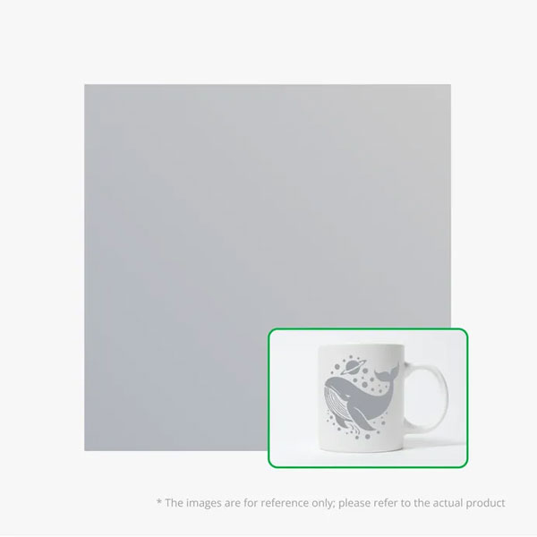 Bambu Lab Removable Vinyl Mat – Light Grey – 300×300 mm – 10 pieces