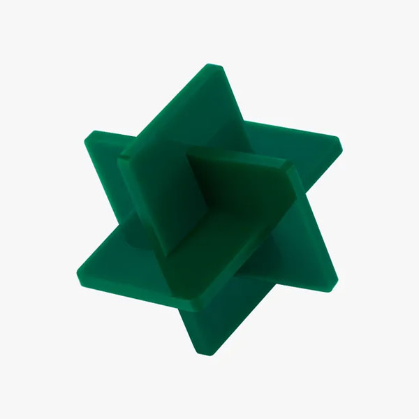 Bambu Lab Acrylic Sheet Glossy Opaque - Mistletoe Green - 3mm - 300x300 mm - 3 pieces