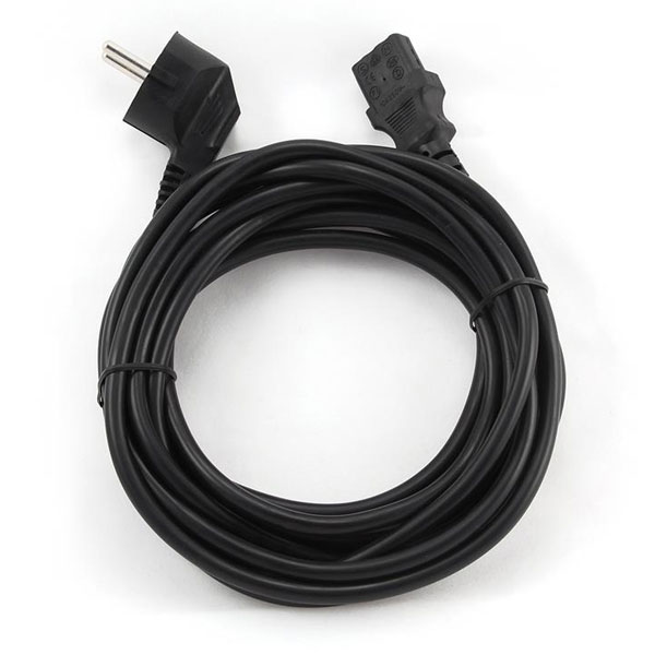 Schuko to C13 Power cord 5m (10A)