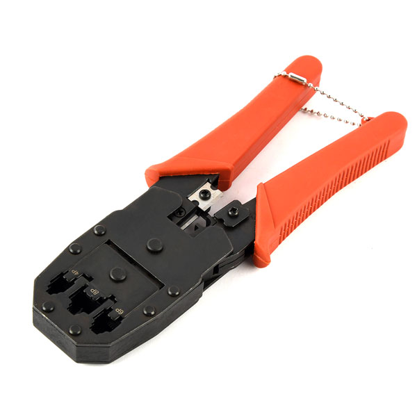 Universal modular crimping tool - RJ45/ RJ12/ RJ11