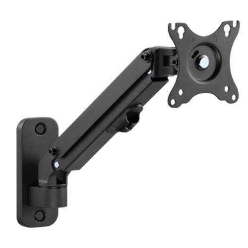 Monitor arm with gas spring - Wall mount - Max. 27"/ 7 kg