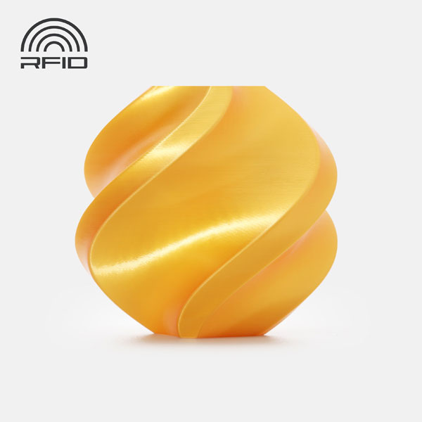 Bambu Lab PLA Silk+ – Gold – Unspooled – 1KG