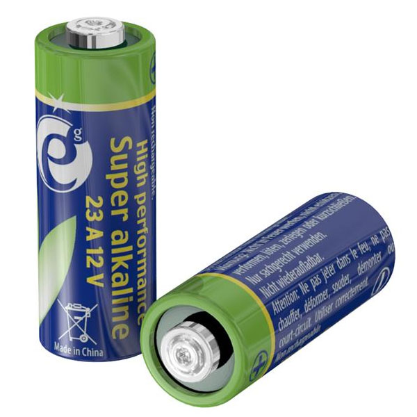 Alkaline 23A batterij, 2 stuks