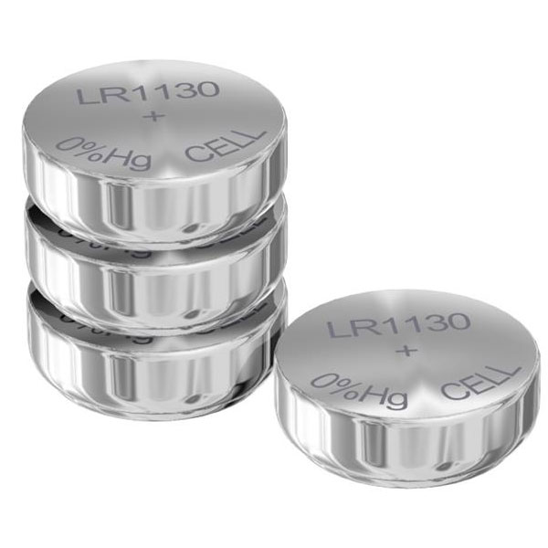 Knoopcel LR1130, 4-pak