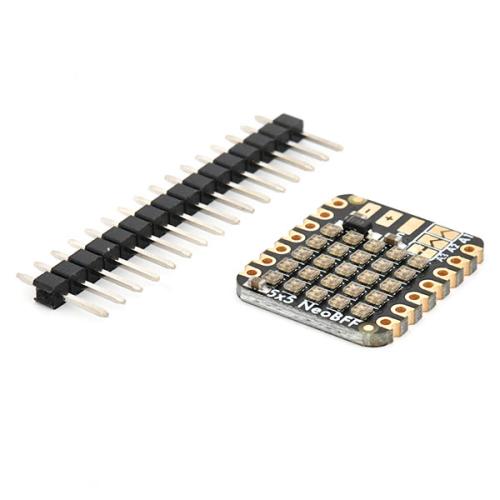 Adafruit 5x5 NeoPixel Add-On For QT Py & Xiao