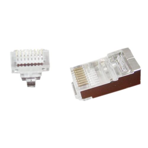 Modulaire FTP RJ45 stekker met doorsteekmontage, 10 stuks per zakje