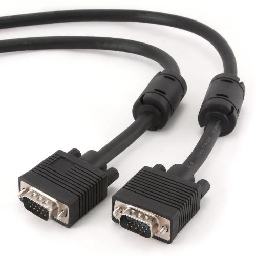 Premium dubbel afgeschermde VGA-kabel met ferrietkernen, 1,8 m