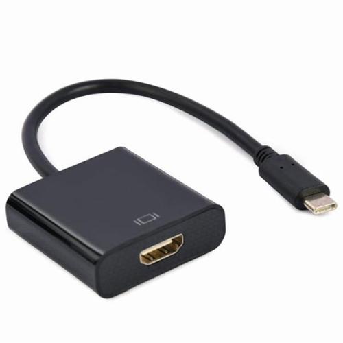 USB type-C naar HDMI adapterkabel, 4K@60Hz, 15cm, zwart
