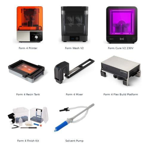Formlabs Form 4 Complete Package - SLA 3D Printer