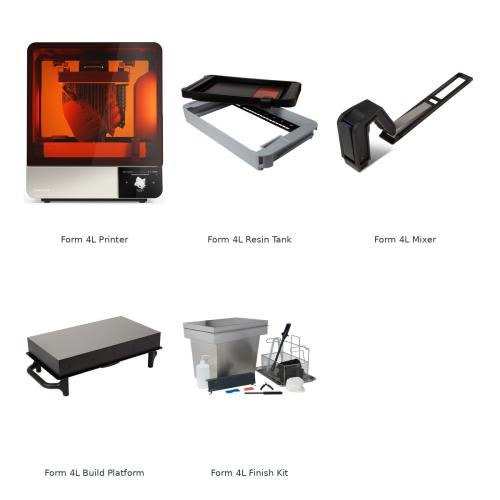 Formlabs Form 4L Basic Package - SLA 3D printer