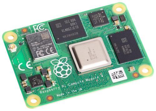 RASPBERRY-PI - CM4101016 - Raspberry Pi Module 4, BCM2711, ARM Cortex-A72, 1GB RAM, 16GB EMMC, WiFi
