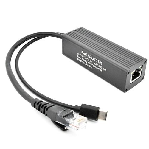 Industrial Gigabit PoE Splitter