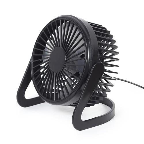 USB-desktopventilator, zwart