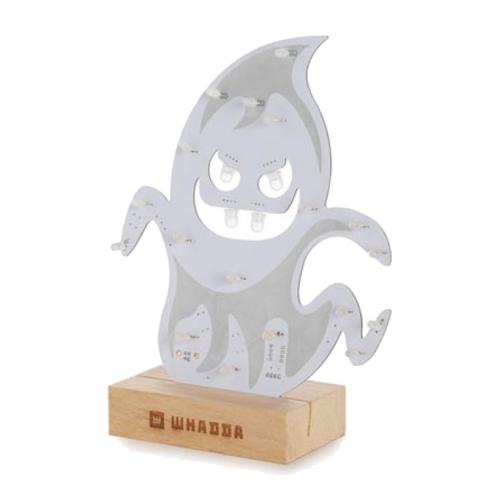 Whadda XL soldering kit horror ghost with RGB LEDs