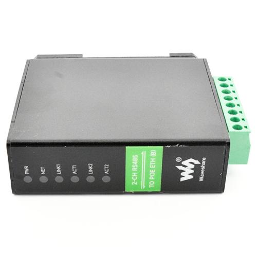 2-Channel RS485 to RJ45 Ethernet Serial Server